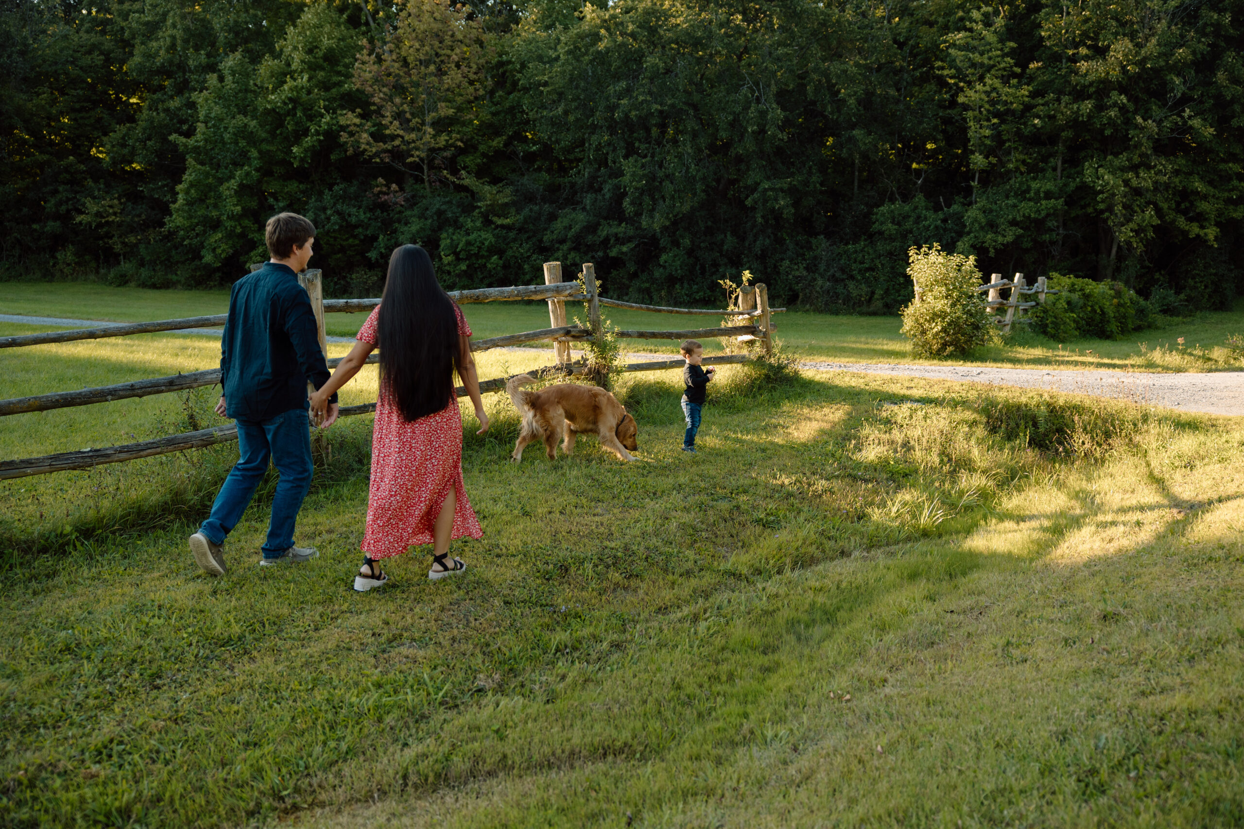 Dog Friendly Vermont Family Photographer