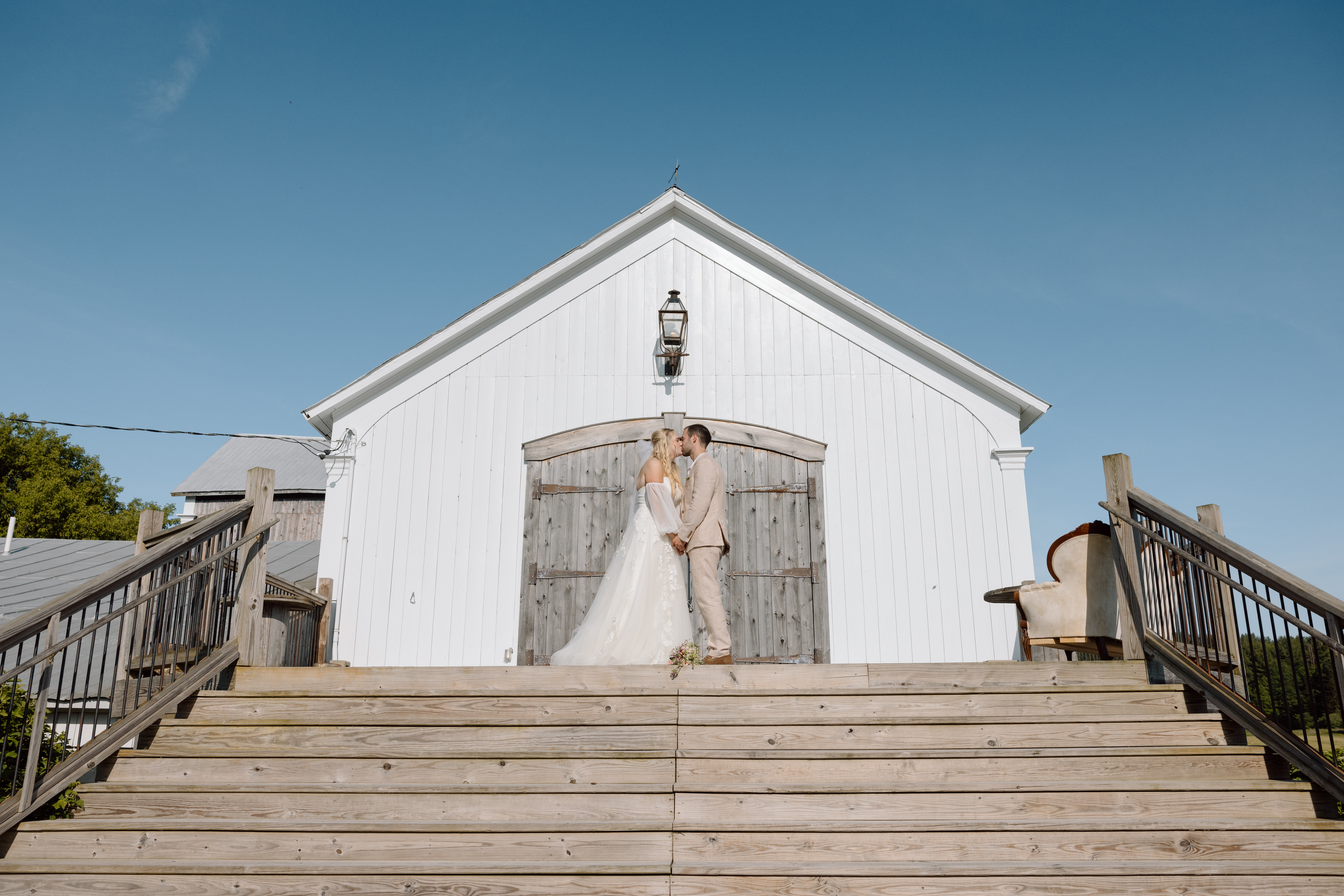 Summer wedding at the Vermont Swiss and Bloom