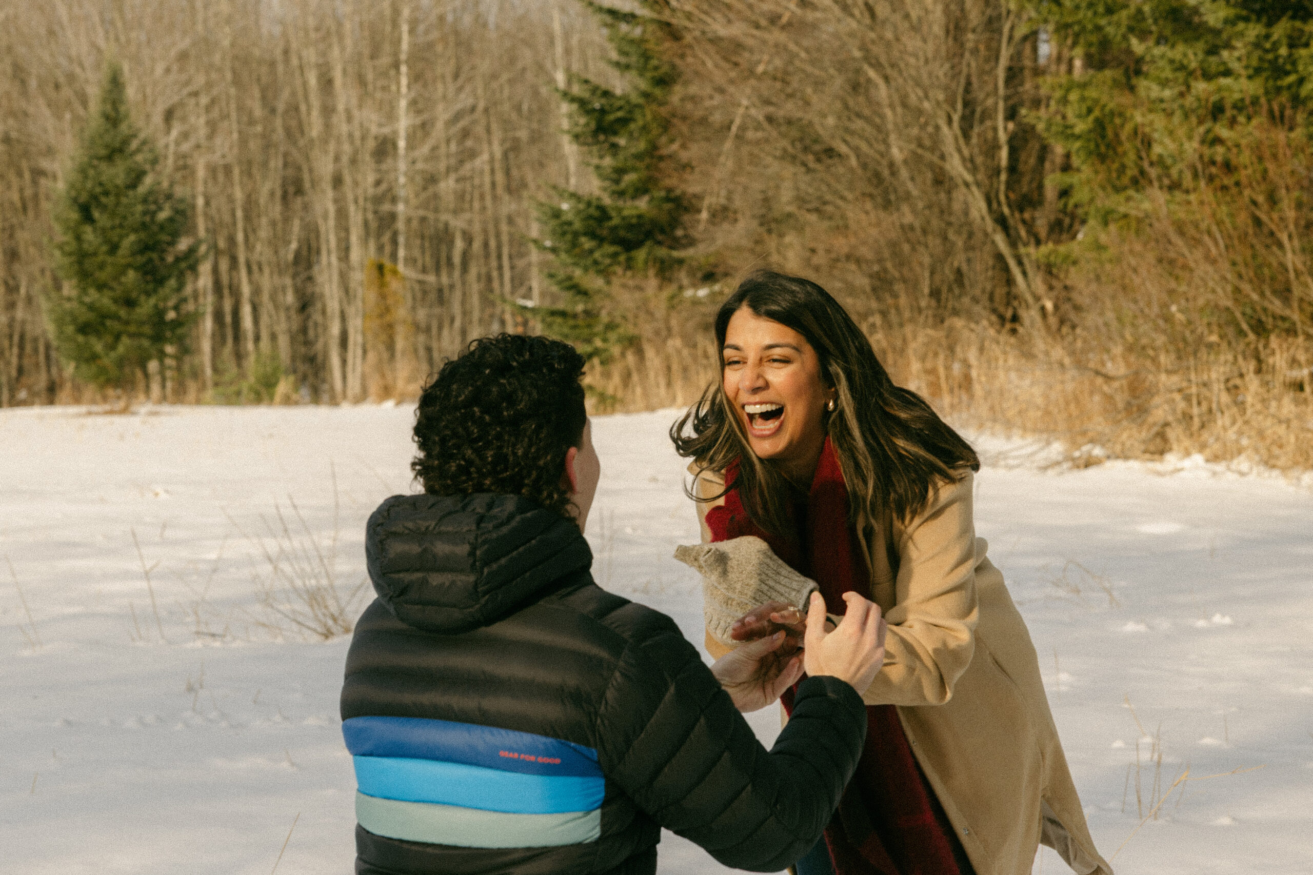 Surprise of a lifetime captured by a Vermont Photographer
